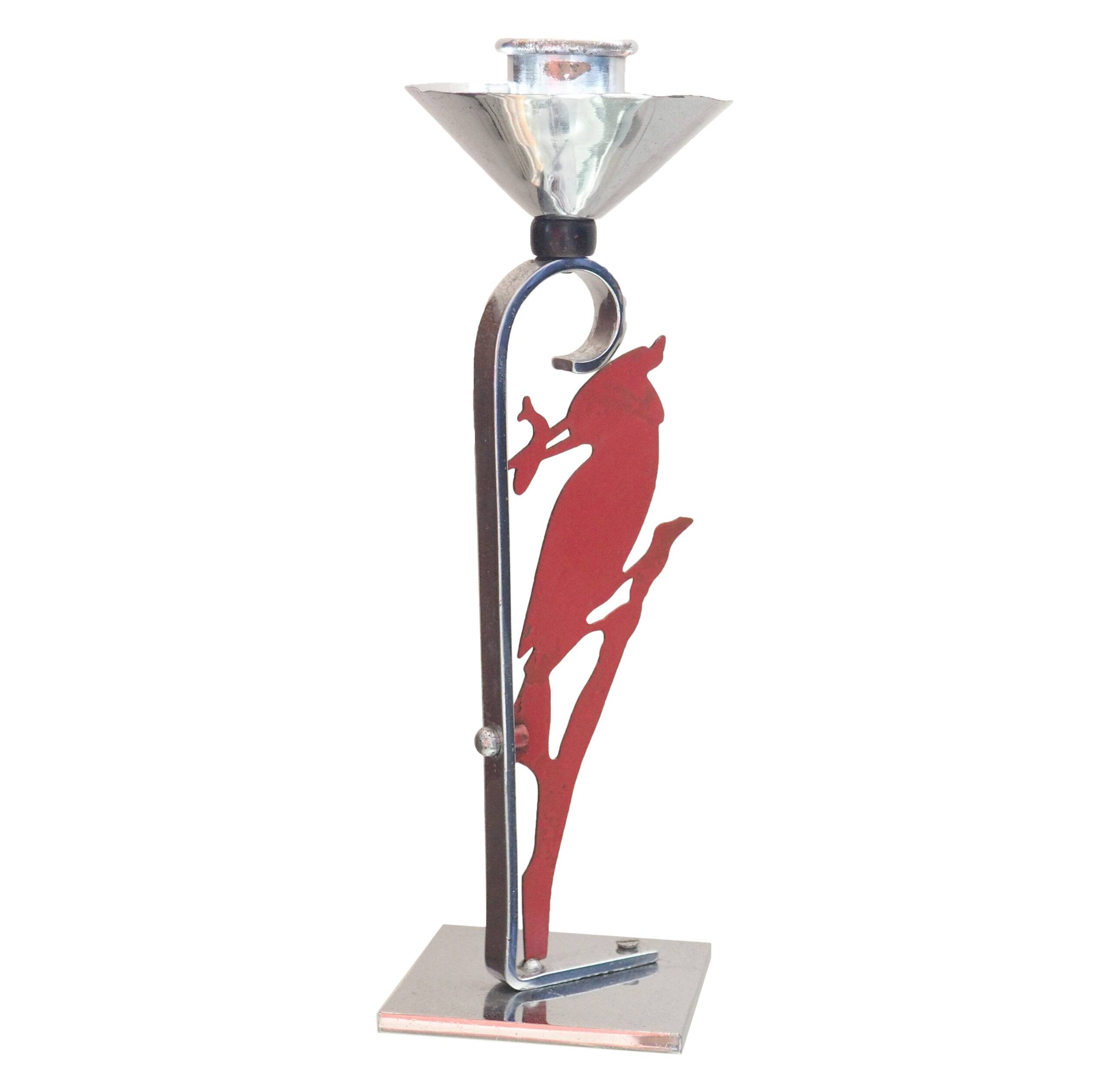 Kingfisher candlestick, 1940s