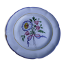 Passavant earthenware plate in Argonne tricolore motif revolution
