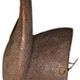 African wooden mask, symbolising a buffalo, Nigeria, 26x34cm