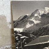 Photo on wood chalet 60s