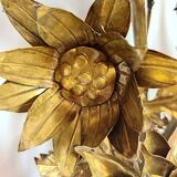 Pair of brass appliques. France, 1960s.