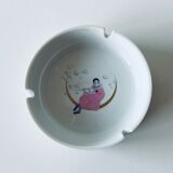 Vintage porcelain ashtray