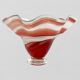 Blown glass cup or vase 1980 Jozefina Krosno