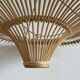 Suspension rattan saucer iron frame D:120 H:60