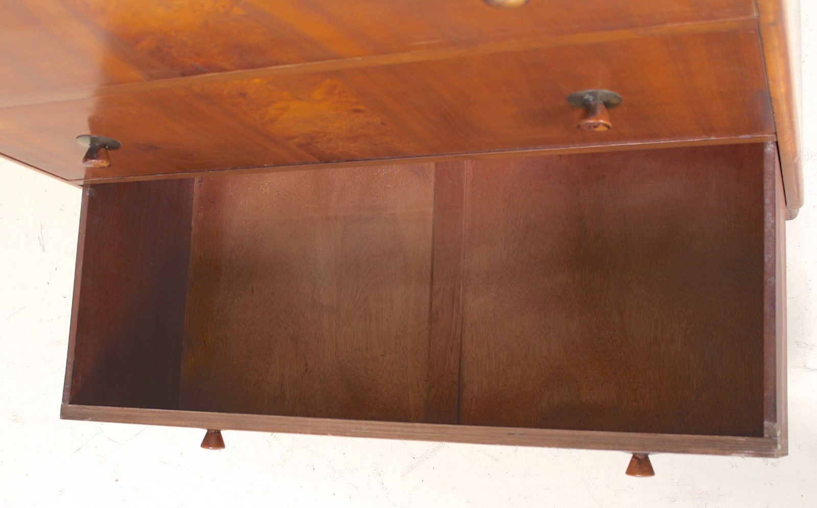 Vintage Gents art deco Walnut Compactum wardrobe