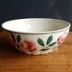 Earthenware bowl HBCM (Creil and Montereau) Maryse