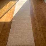 Beige corridor carpet
