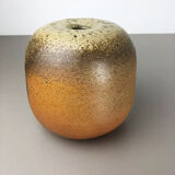 Abstract Ceramic Studio Pottery Vase Object Horst Kerstan, Kandern Germany 1980s