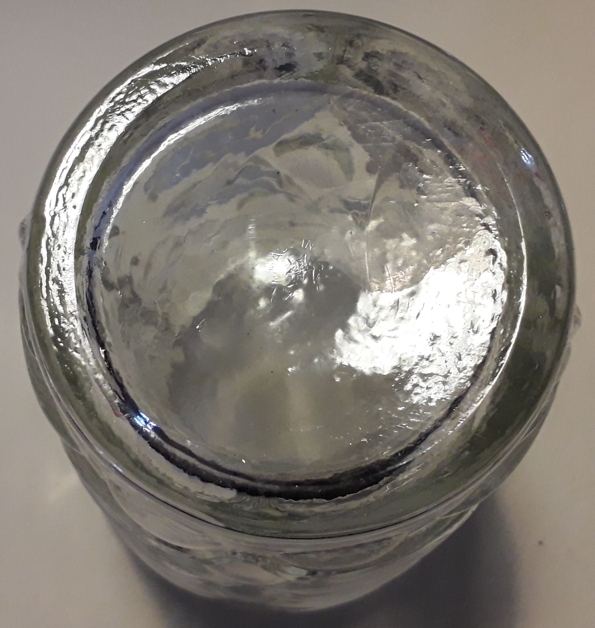 Italian transparent vase