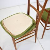 1970s Set of 4 Dining Chairs by Drevotvar, Czechoslovakia