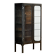 Polished medical cabinet, 1970s