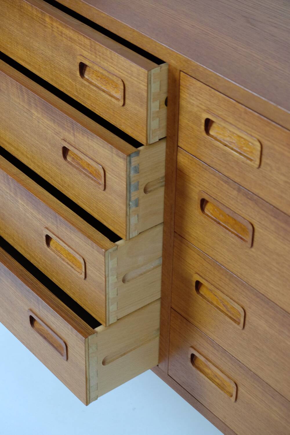 Danish Teak Sideboard Chest of drawers by Poul Hundevad 60s MidCentury