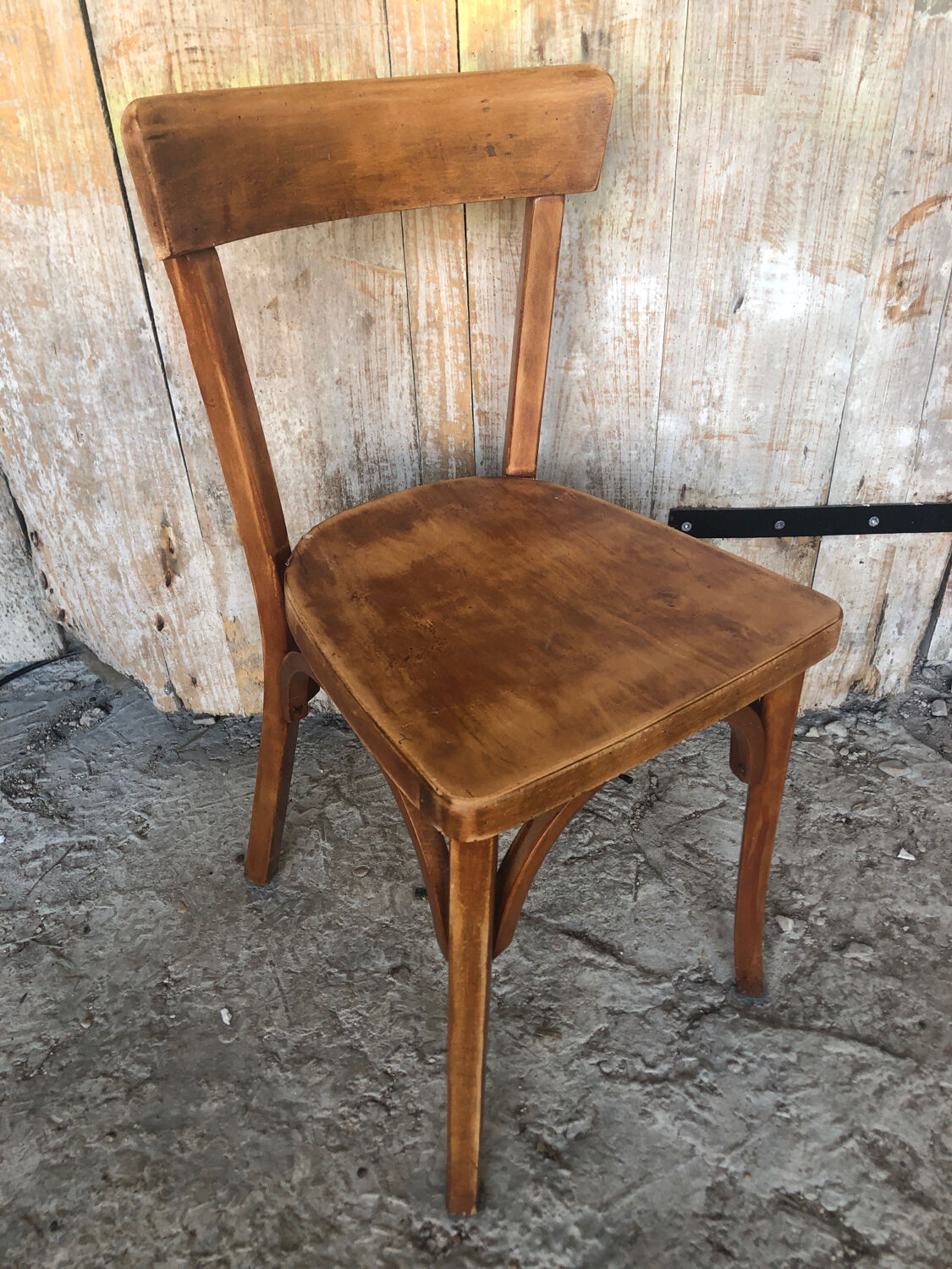 Chaise Bistrot BAUMANN Bois Vintage #A251