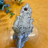 Shabby gray patina hook