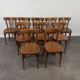 Baumann bistro chairs, set of 10