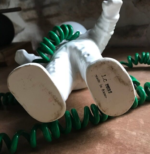 JC Peiré Ceramic Cosmonaut Lamp