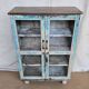 Old Burmese teak display case