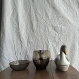Smoked glass carafe