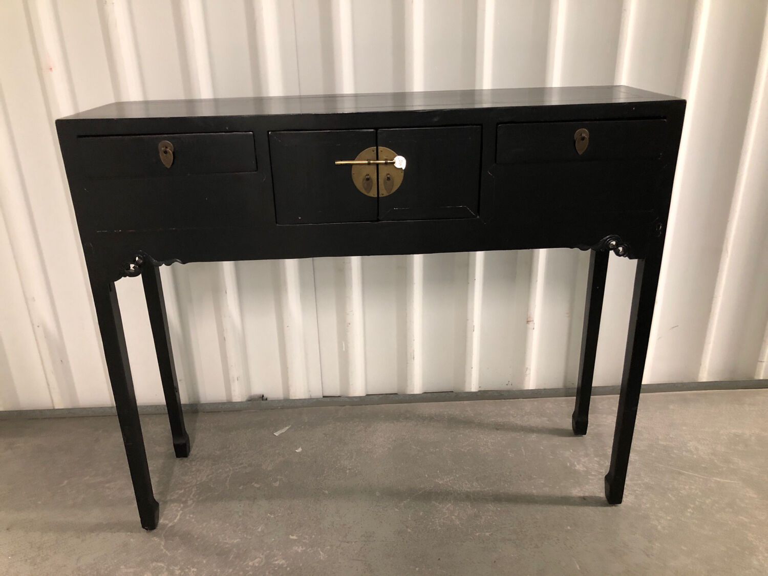 Chinese wooden console