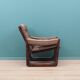 Leather armchair, Danish design, 1960s, manufactured by Genega Møbler