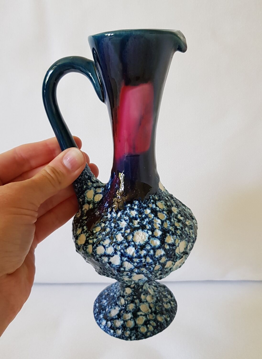 Vase de lave gras Vallauris