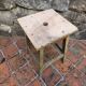 Workshop stool in wood