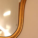 Gilded mirror XXL style Rocaille Louis XV