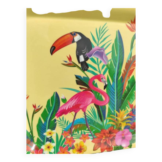 Tropical decor serving tray