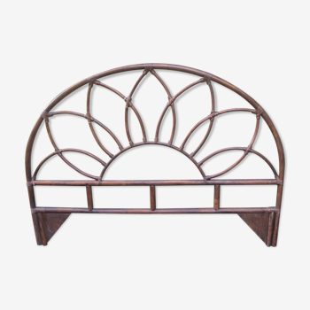 Headboard - in rattan from the 70s