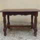 19th century oak coffee table
