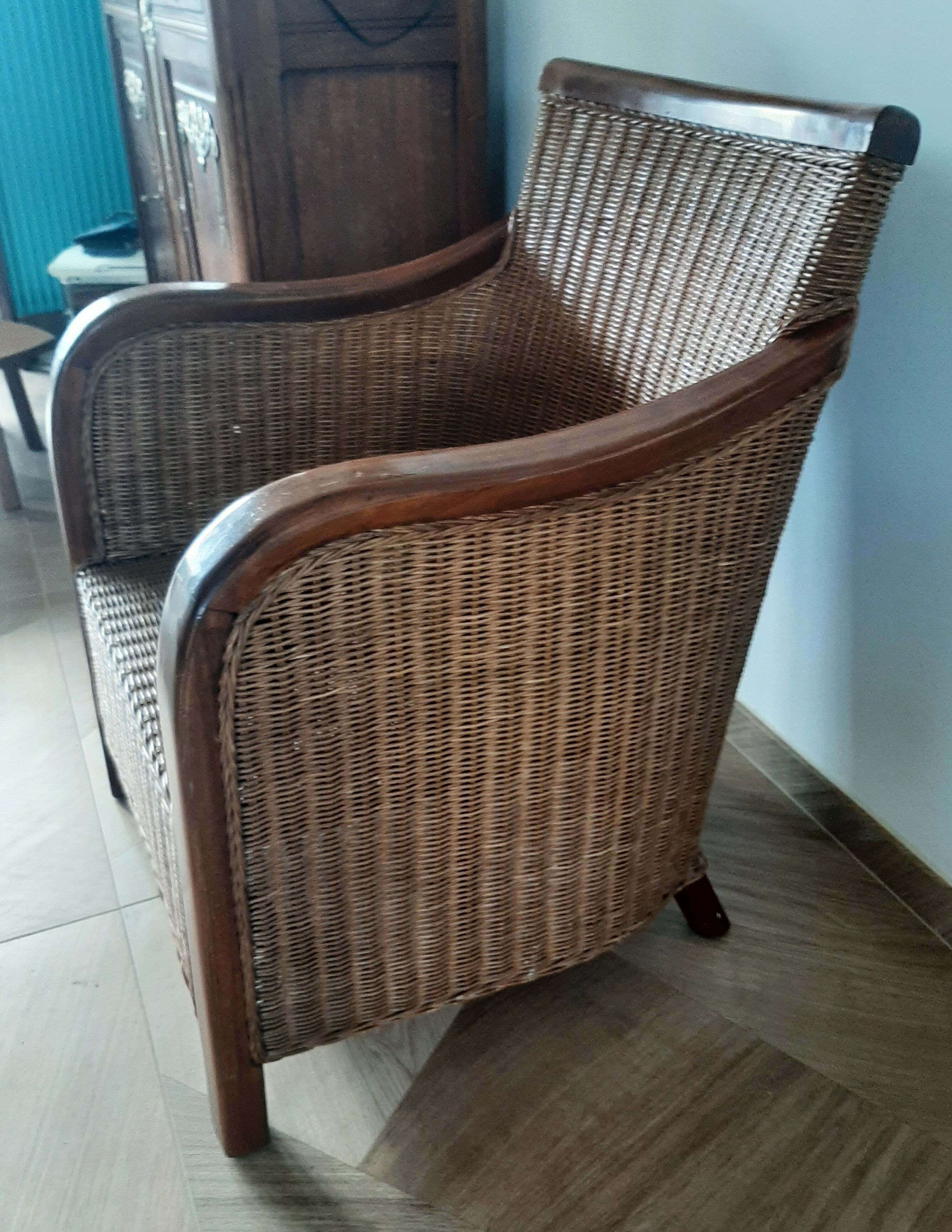 Fauteuil rotin