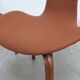 Rare set of 4 first edition 'Grand Prix' chairs by Arne Jacobsen for Fritz Hansen, 1959
