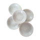 Beige speckled hollow plates