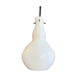 Vintage Murano white hanging lamp