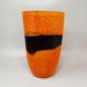 1970s Astonishing Vase By Ca' dei Vetrai in Murano Glass. Made in Italy