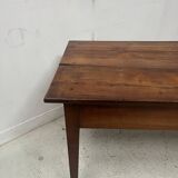 19th century cherry wood style farmhouse table