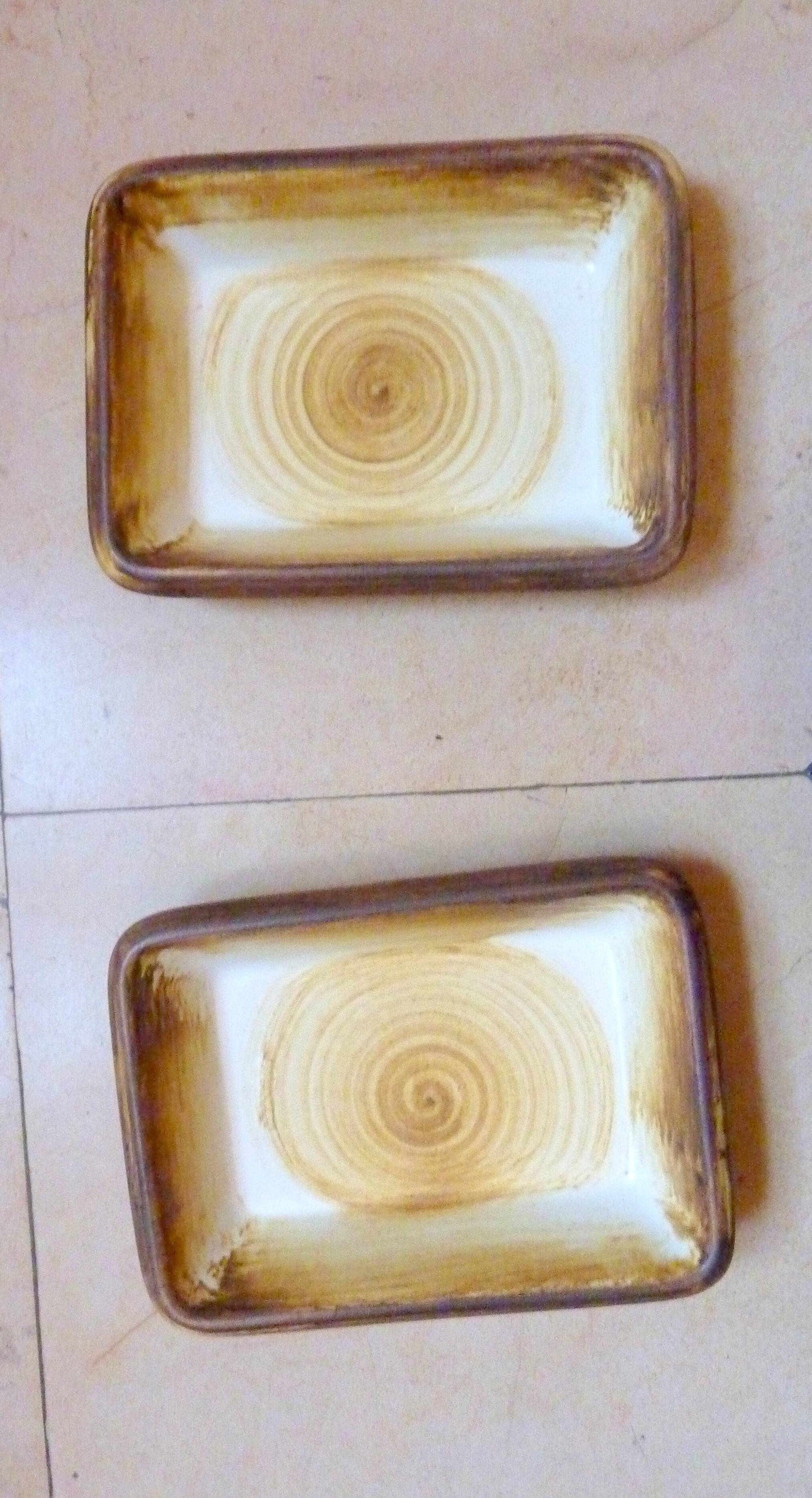 Ceramic service set Longchamp 70's