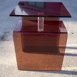 Smoked altuglas sofa tip