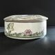 Vintage Chinese Porcelain Trinket Box H.F.P. Macau Famille Rose 1970s