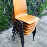 Set of 6 Scandinavian chairs