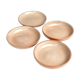 Assiettes creuses en grès années 70