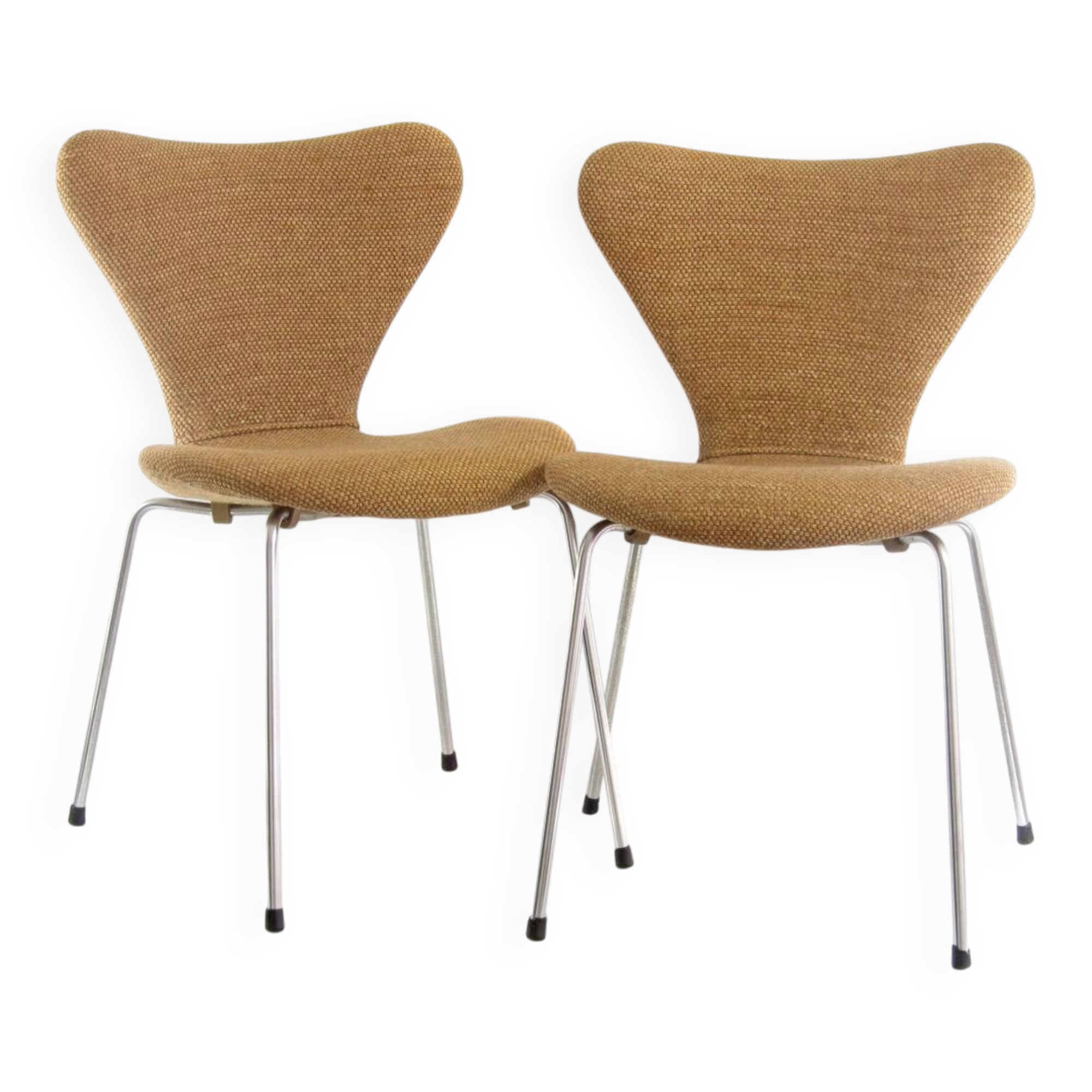 4 Early Fritz Hansen Series 7 chairs Arne Jacobsen 1950s/60s