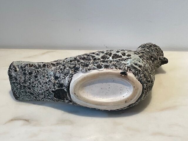 Vase zoomorphic sculpture "fat lava" Vallauris 1950