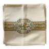 Embroidered vintage napkins