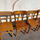 Set of 4 Luterma bistro chairs