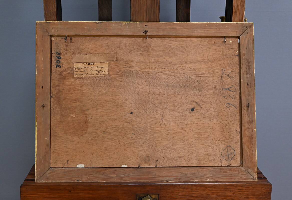 Painting “In the Mist”, by G. Lhermitte – 1930