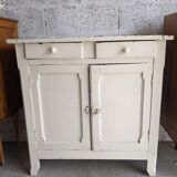 White Parisian buffet