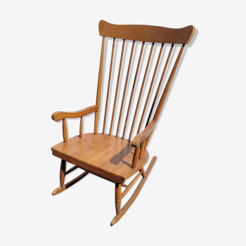 Rocking chair bois massif