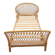 Vintage rattan bed