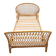 Vintage rattan bed